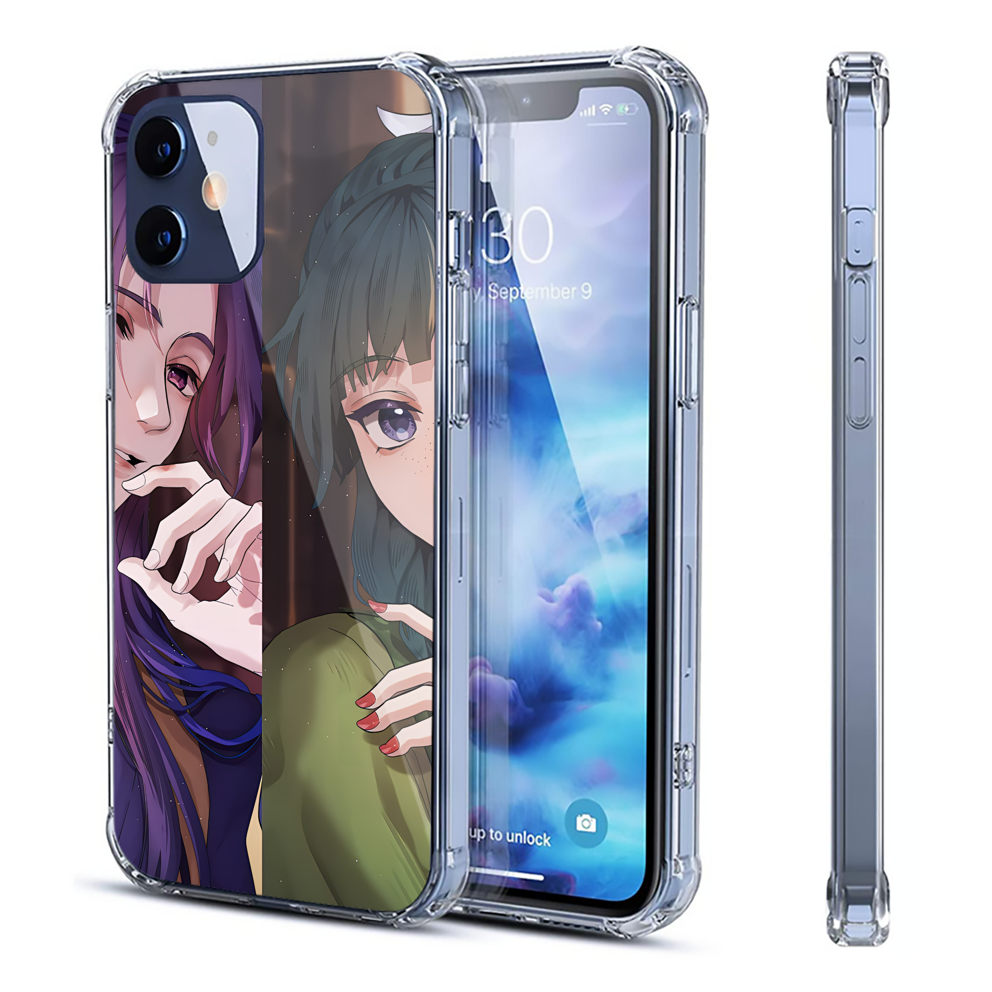 （画像用） 薬屋のひとりごと The Apothecary Diaries 【iPhone 12シリーズ対応】透明スマホケース（クリアソフトケース）